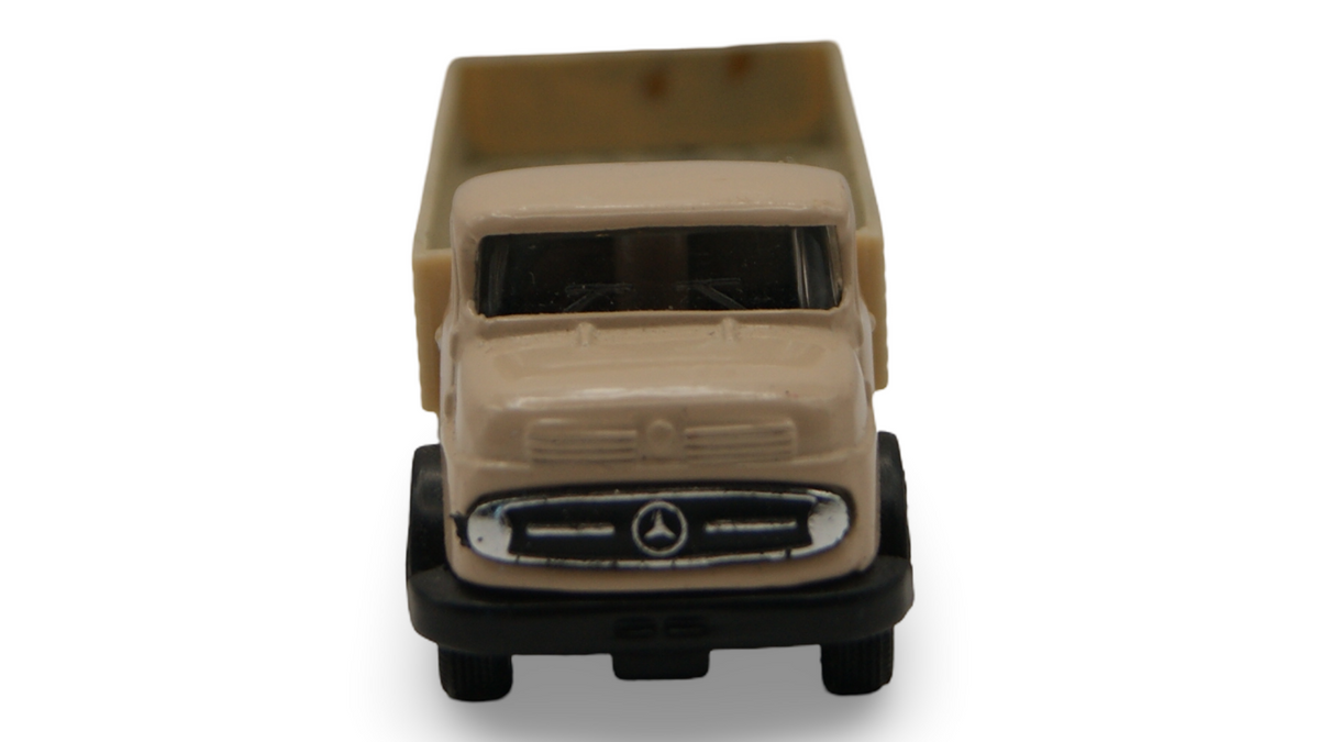Mercedes Kurzhauber Pritsche Rotes Kreuz 1:87 Modellauto Metallhaube