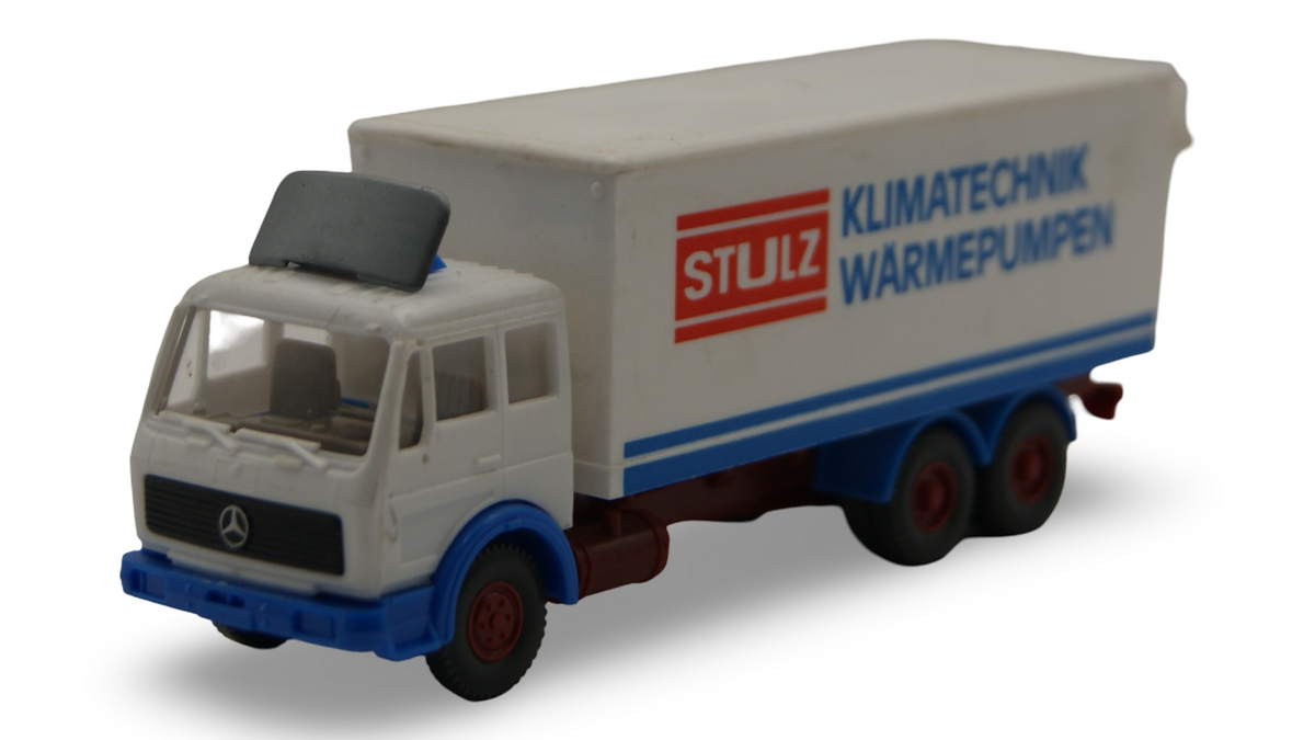 Wiking Mercedes NG Koffer-LKW "STULZ Klimatechnik" 1:87 Modellauto