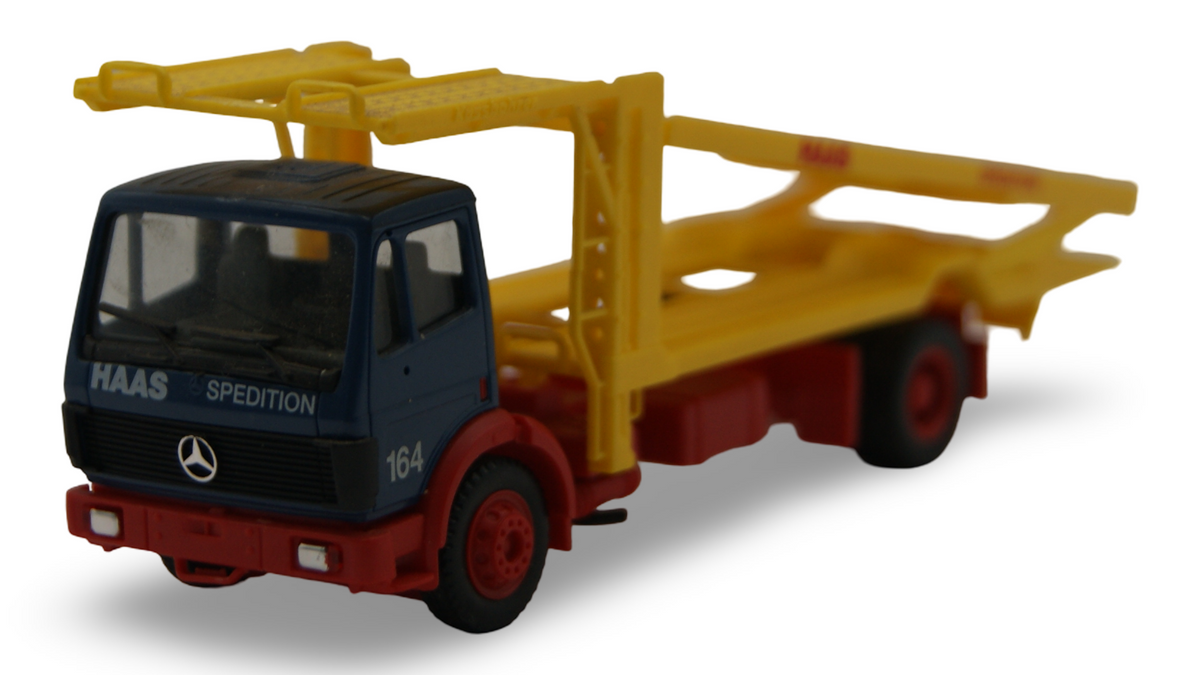 Mercedes Autotransporter "HAAS Spedition" 1:87 Modellauto