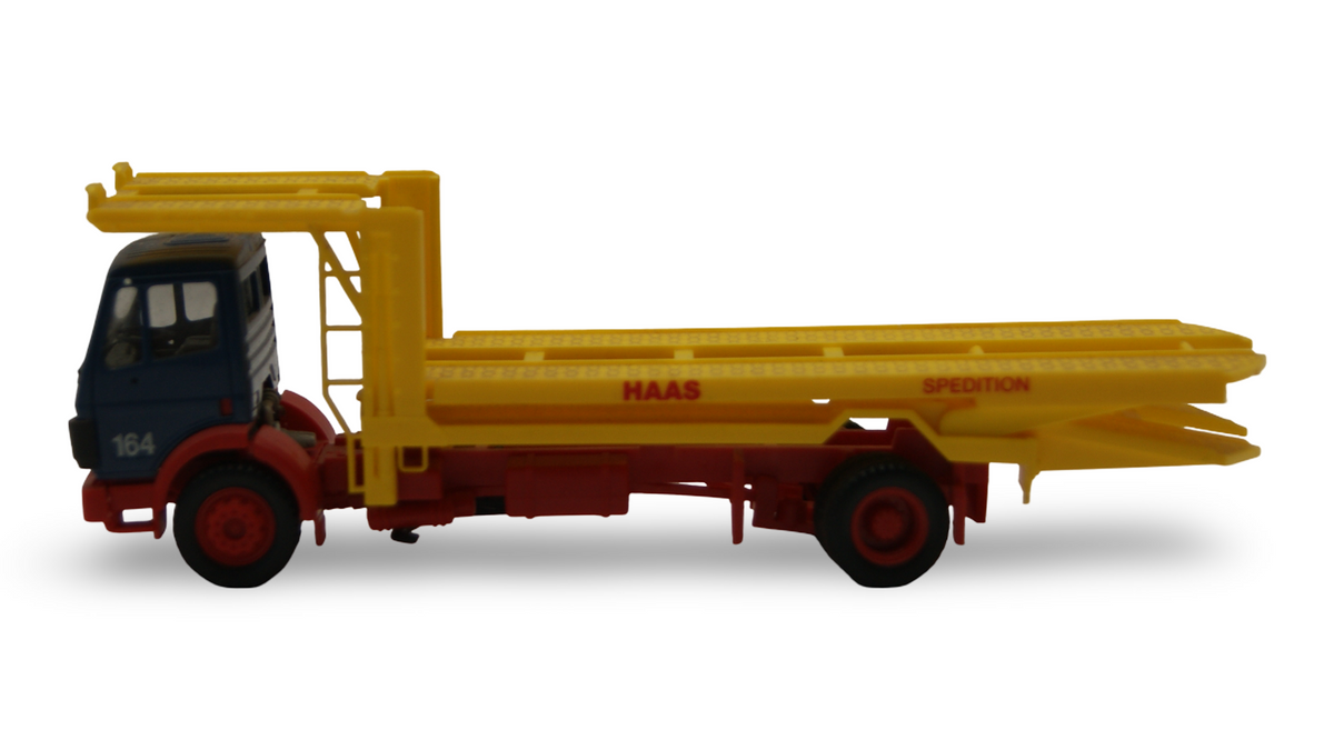 Mercedes Autotransporter "HAAS Spedition" 1:87 Modellauto