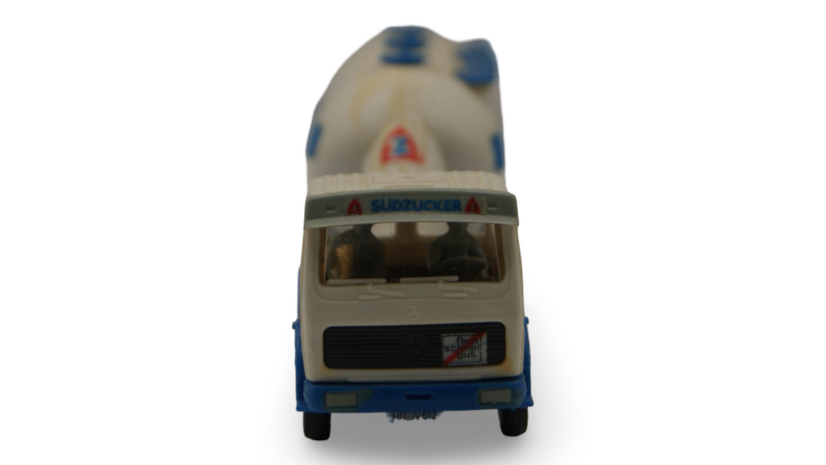 Mercedes Silo-Sattelzug "Südzucker" 1:87 Modellauto mit kleinem Defekt