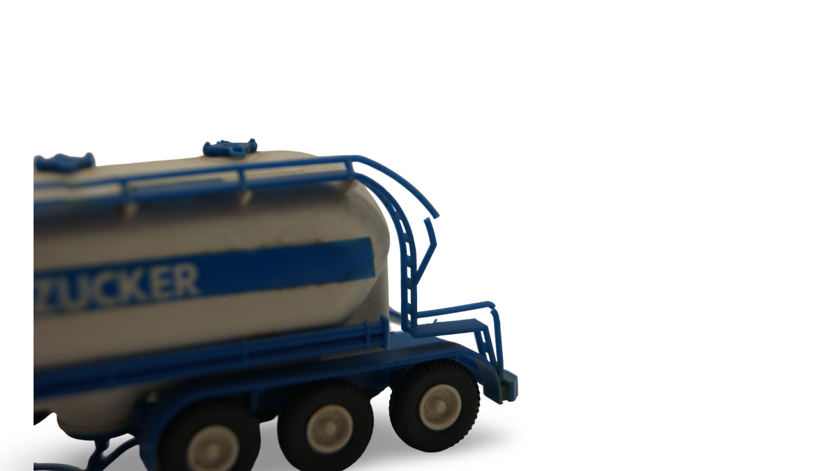 Mercedes Silo-Sattelzug "Südzucker" 1:87 Modellauto mit kleinem Defekt