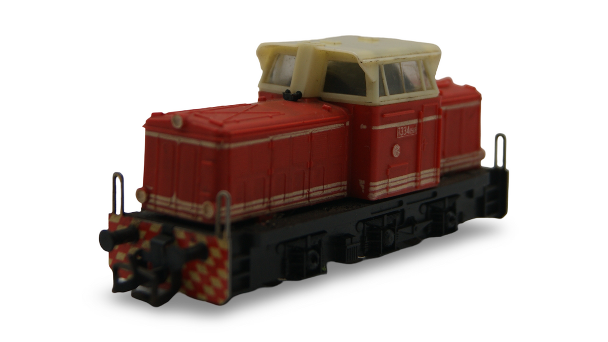 Zeuke TT Diesellok T 334 Rot 545/50 1:120 DDR mit OVP
