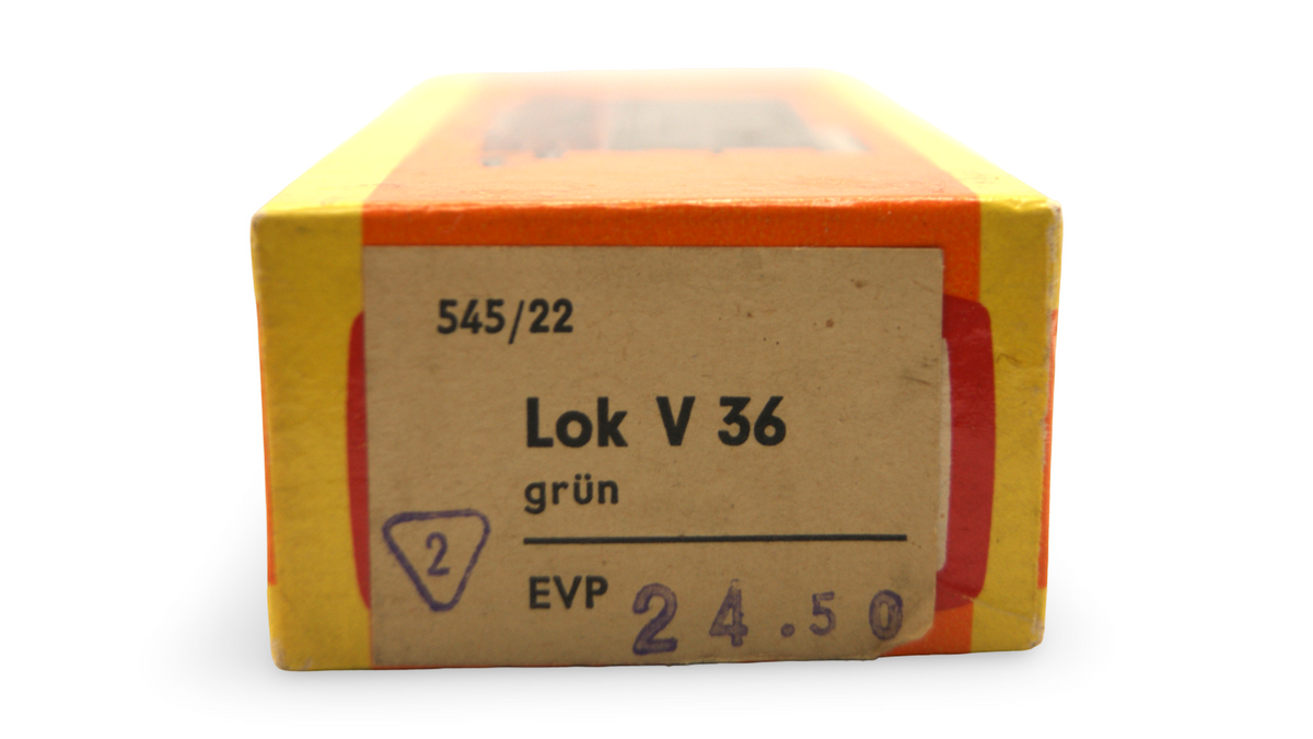 Zeuke V 36 071 Diesellok Grün 545/22 TT 1:120 DDR mit OVP