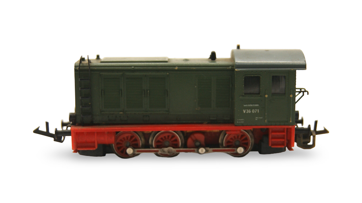 Zeuke V 36 071 Diesellok Grün 545/22 TT 1:120 DDR mit OVP