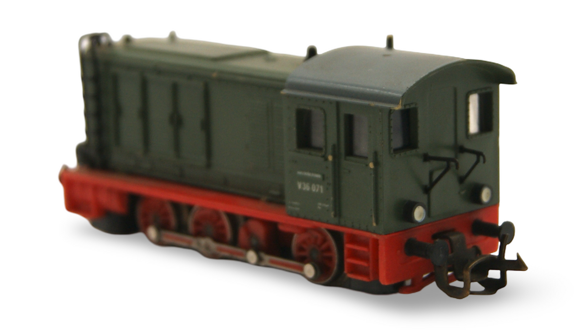 Zeuke V 36 071 Diesellok Grün 545/22 TT 1:120 DDR mit OVP