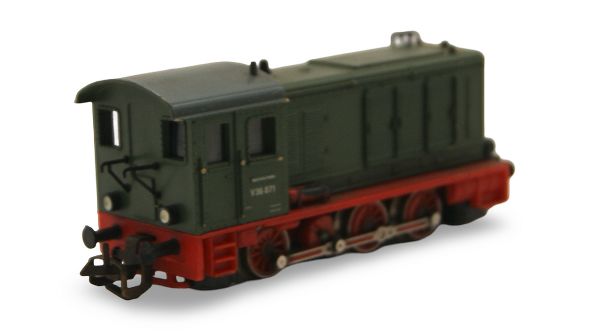 Zeuke V 36 071 Diesellok Grün 545/22 TT 1:120 DDR mit OVP