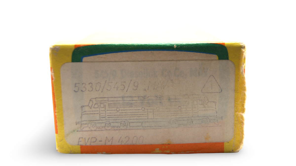 Zeuke M61.001 Diesellok MÁV Rot TT 1:120 5330/545/9 mit OVP