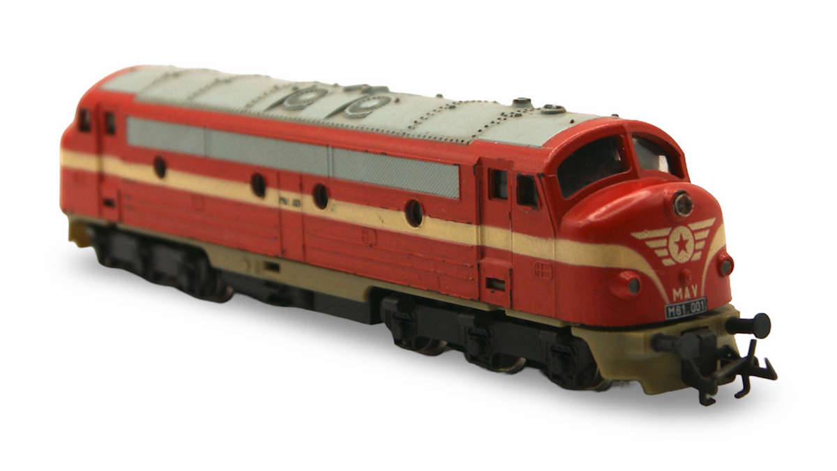 Zeuke M61.001 Diesellok MÁV Rot TT 1:120 5330/545/9 mit OVP