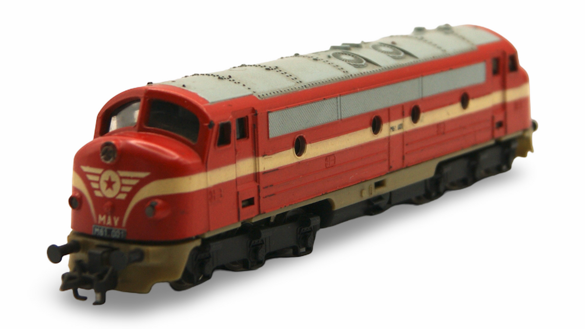 Zeuke M61.001 Diesellok MÁV Rot TT 1:120 5330/545/9 mit OVP