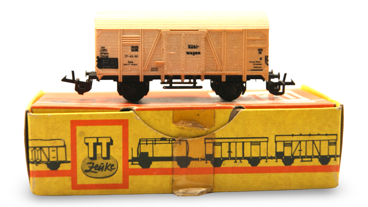 Zeuke TT 5360/545/61 Kühlwagen DR Beige 1:120 mit OVP Vintage