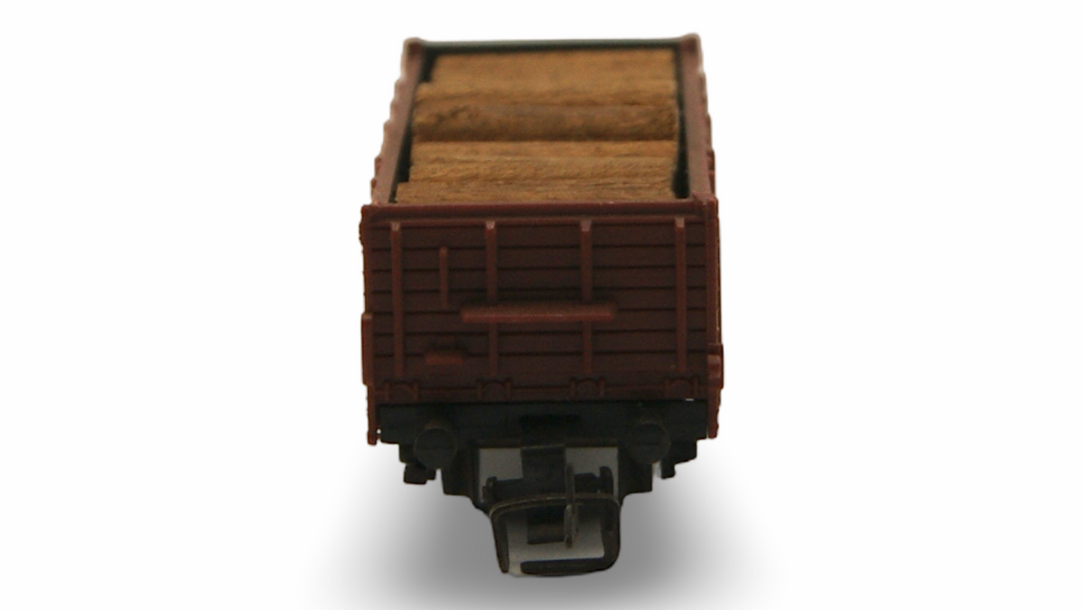 Zeuke TT 5360/545/56 DR Güterwagen mit Holzladung 1:120 OVP