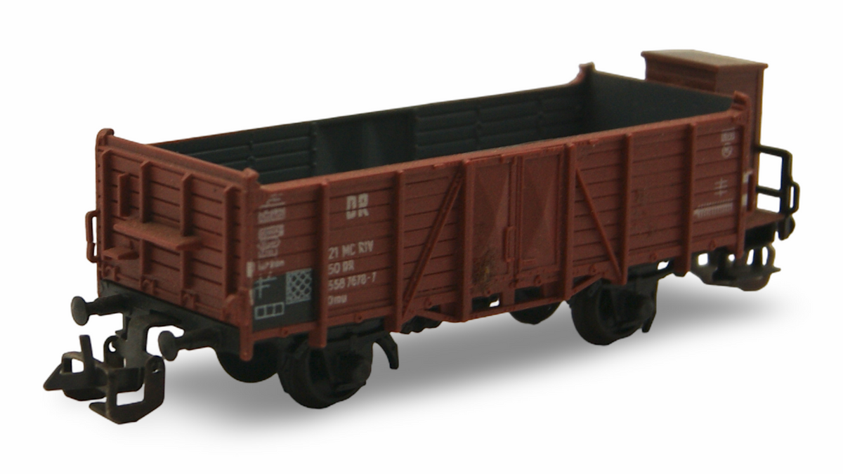 Zeuke 5360/545/92 TT Hochbordwagen mit Bremserhaus DR 1:120 OVP