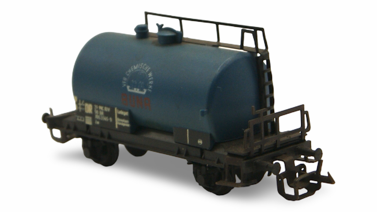Zeuke TT 545/739 – BUNA Kesselwagen Blau DR 1:120 mit OVP