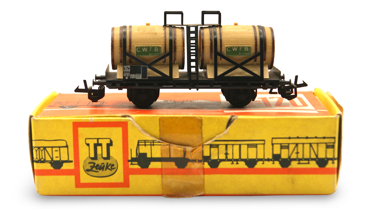 Zeuke 545/765 TT Weinfasswagen C.W.F.B. SNCF 1:120 mit OVP