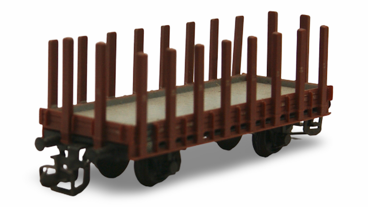 Zeuke TT Rungenwagen DR Braun 1:120 – Vintage mit Fremd-OVP