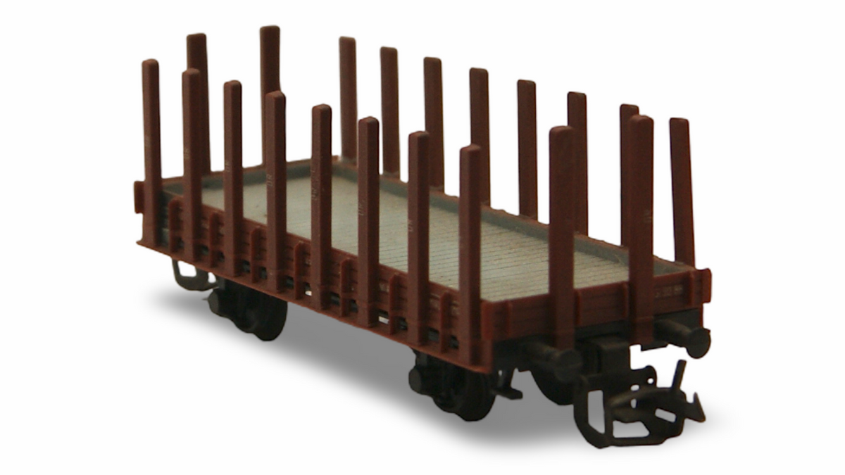 Zeuke TT Rungenwagen DR Braun 1:120 – Vintage mit Fremd-OVP