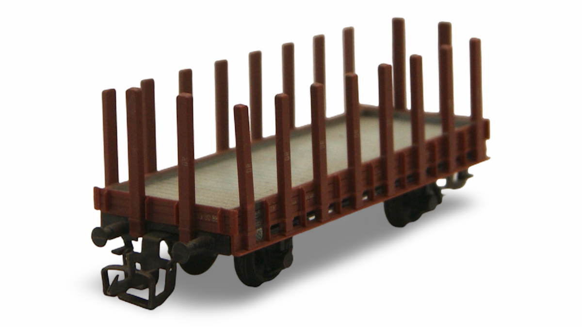 Zeuke TT Rungenwagen DR Braun 1:120 – Vintage mit Fremd-OVP