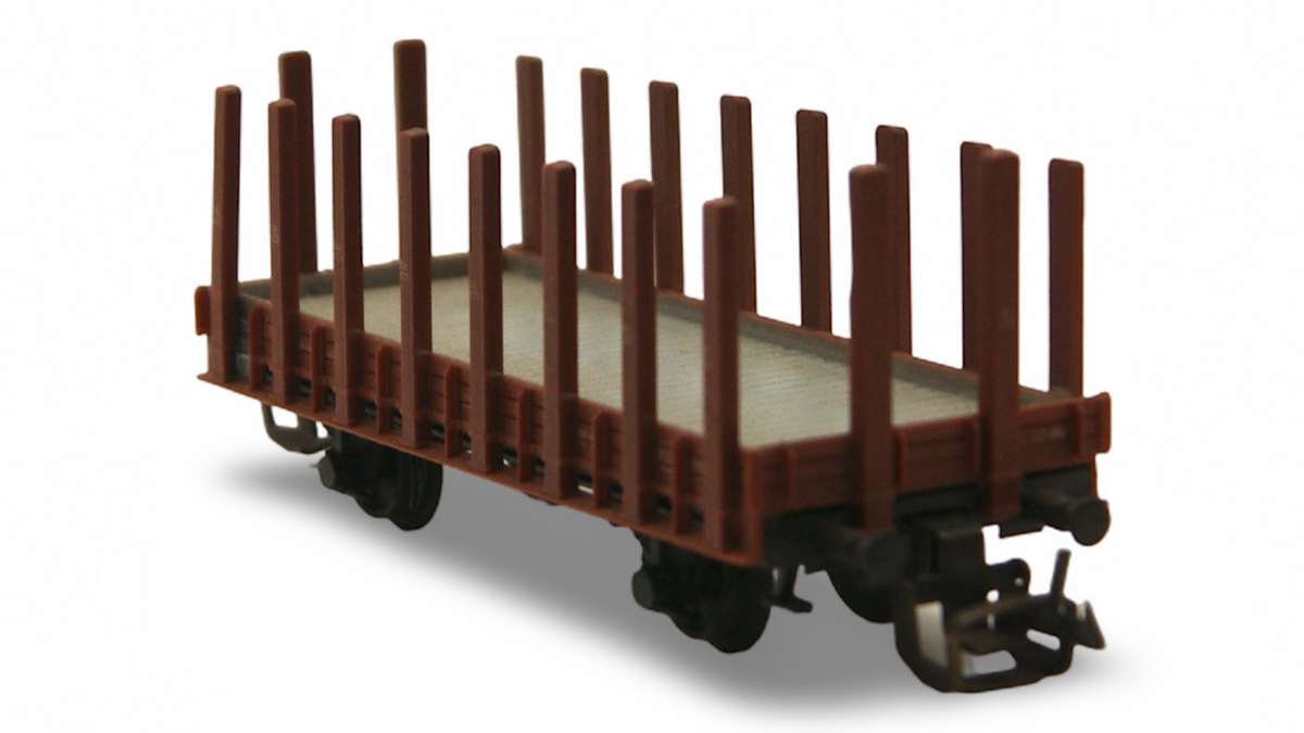 Zeuke TT Rungenwagen DR Braun 1:120 – Vintage mit Fremd-OVP