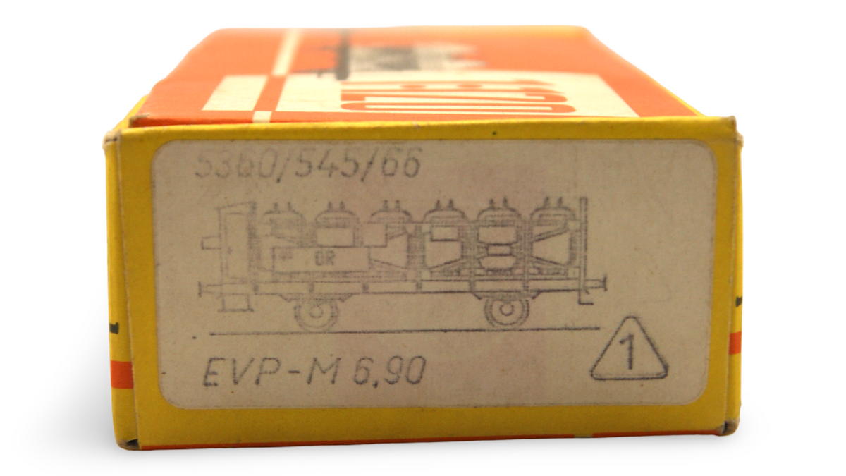 Zeuke TT Säuretopfwagen DR HSW Westerregeln 5360/545/66 mit