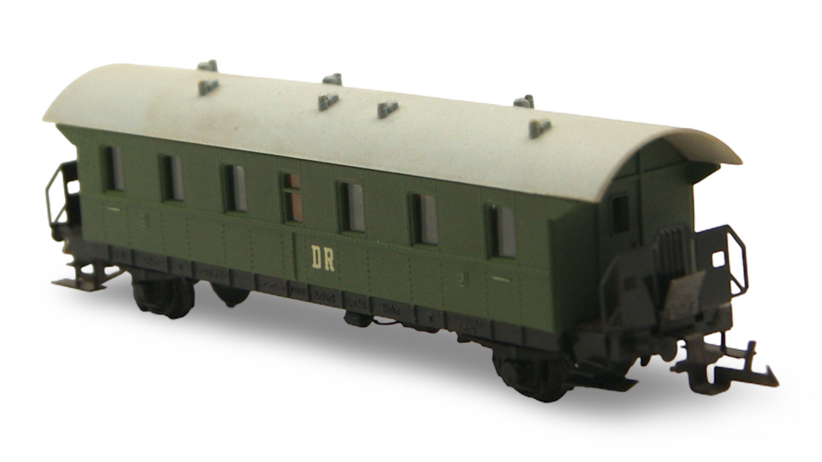Zeuke DR Personenwagen 2. Klasse Grün 1:120 TT mit OVP