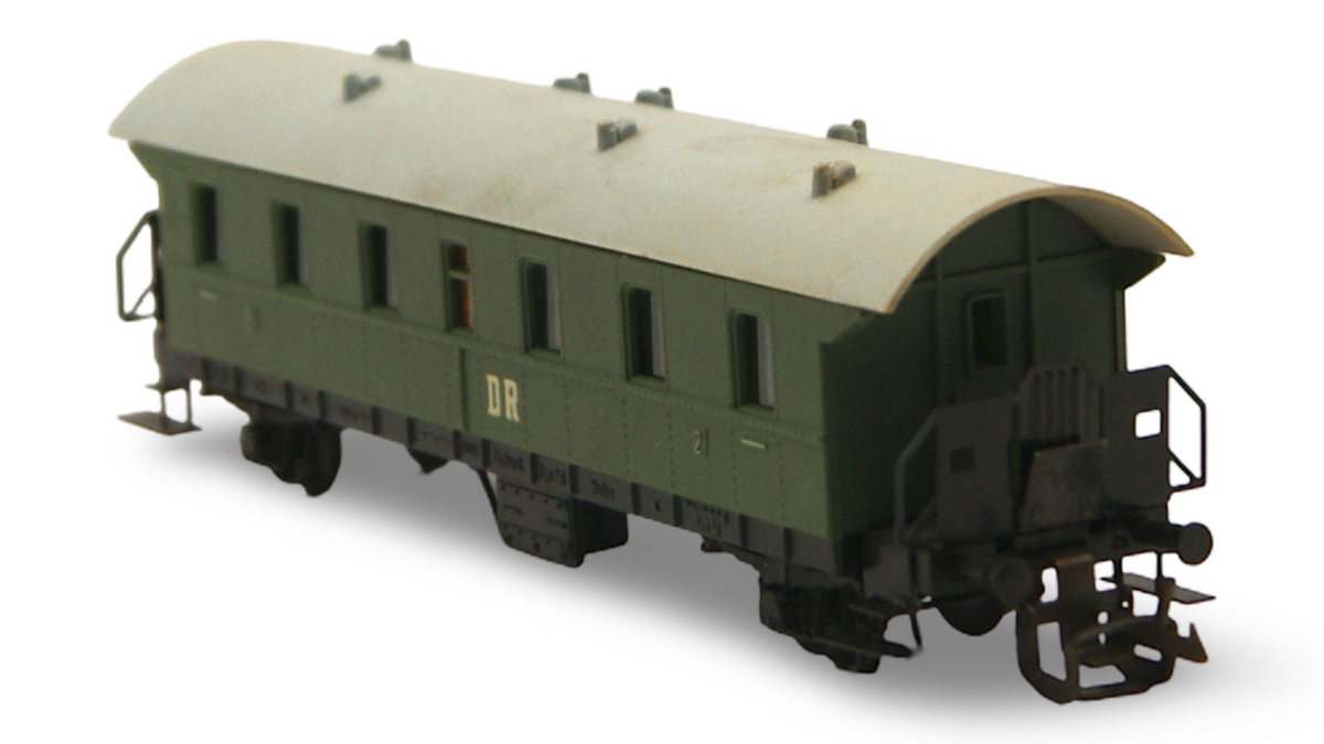 Zeuke DR Personenwagen 2. Klasse Grün 1:120 TT mit OVP