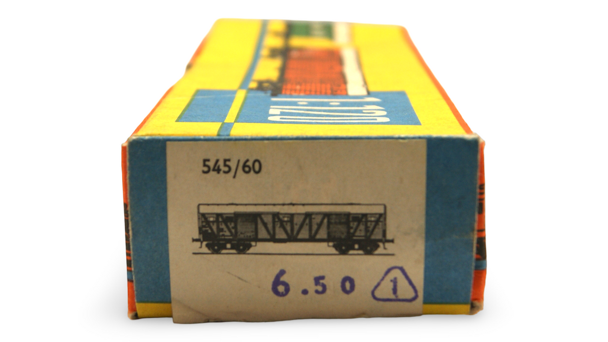Zeuke 545/60 TT 1:120 DR gedeckter Güterwagen Braun mit OVP