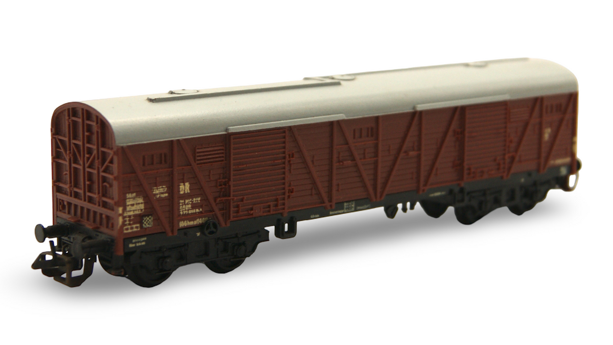 Zeuke 545/60 TT 1:120 DR gedeckter Güterwagen Braun mit OVP