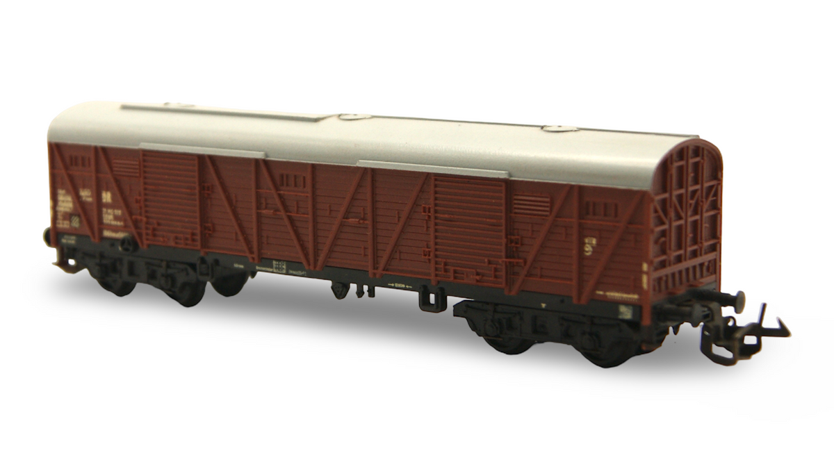 Zeuke 545/60 TT 1:120 DR gedeckter Güterwagen Braun mit OVP