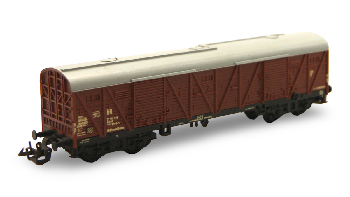 Zeuke 545/60 TT 1:120 DR gedeckter Güterwagen Braun mit OVP