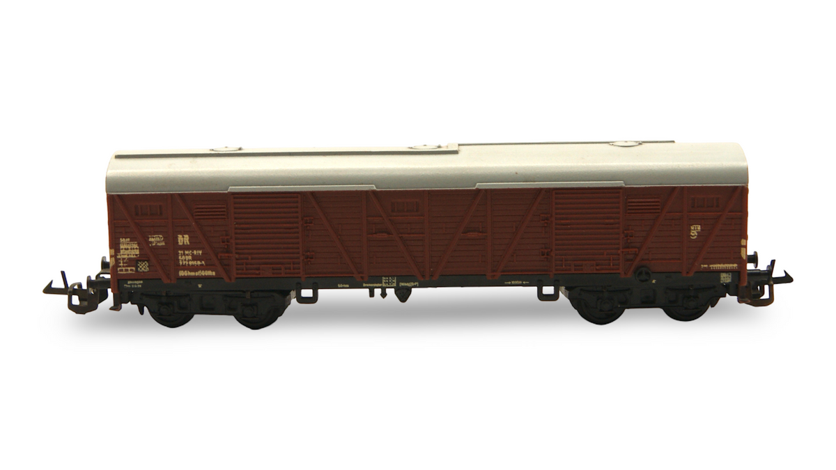 Zeuke 545/60 TT 1:120 DR gedeckter Güterwagen Braun mit OVP