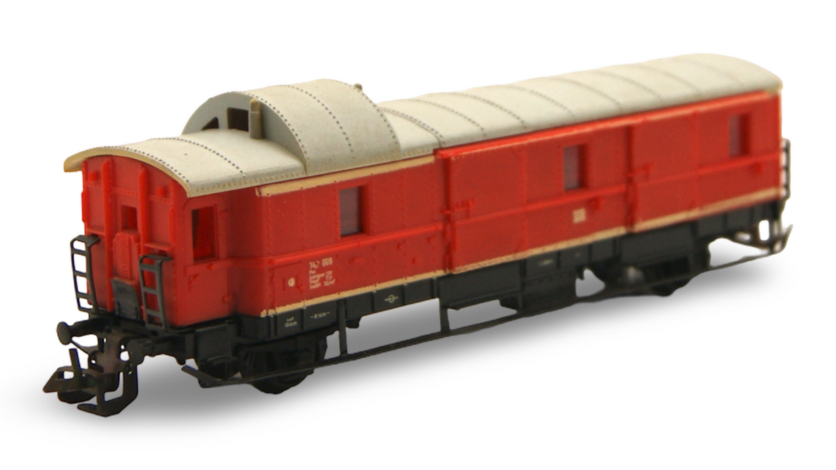Zeuke 545/83/2 TT 1:120 DR Gepäckwagen Pwi30 Rot Epoche III mit OVP