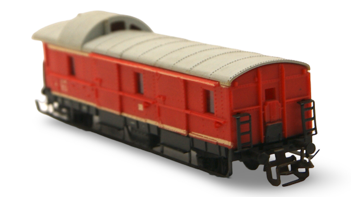 Zeuke 545/83/2 TT 1:120 DR Gepäckwagen Pwi30 Rot Epoche III mit OVP
