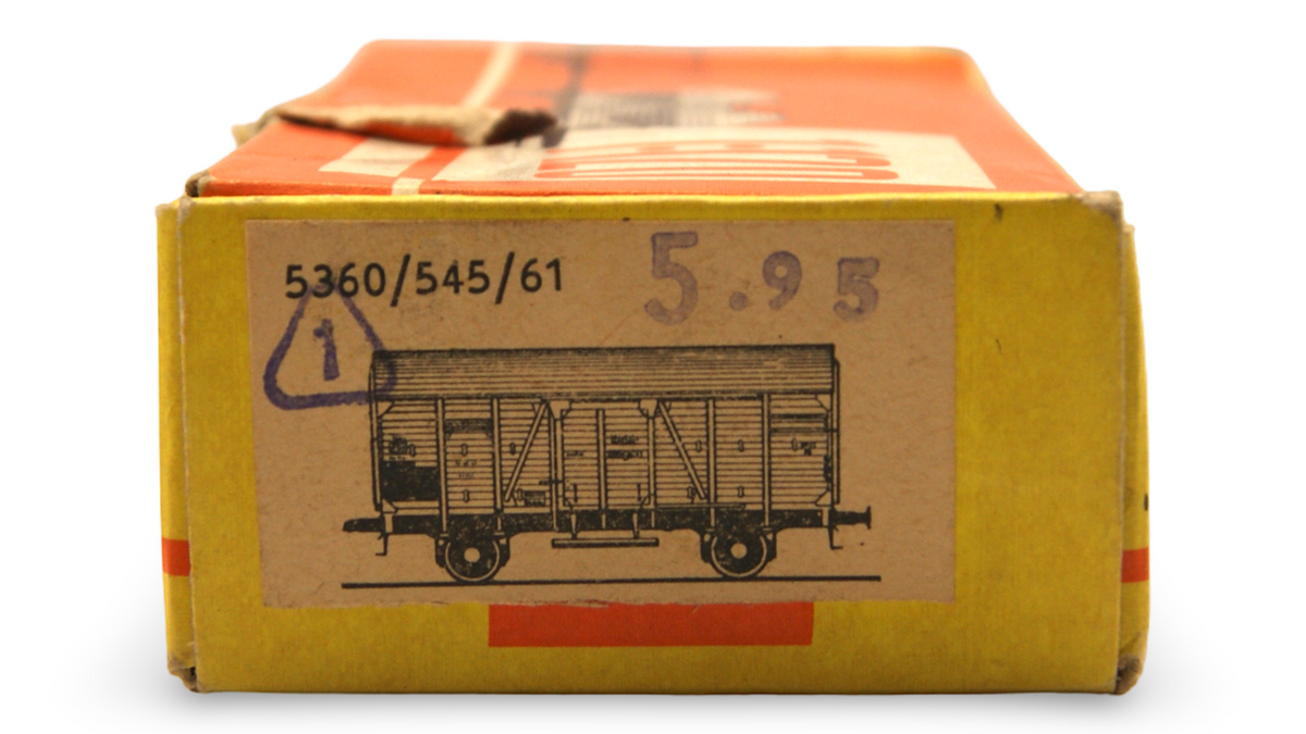 Zeuke TT 5360/545/61 Kühlwagen DR Beige 1:120 mit OVP Vintage