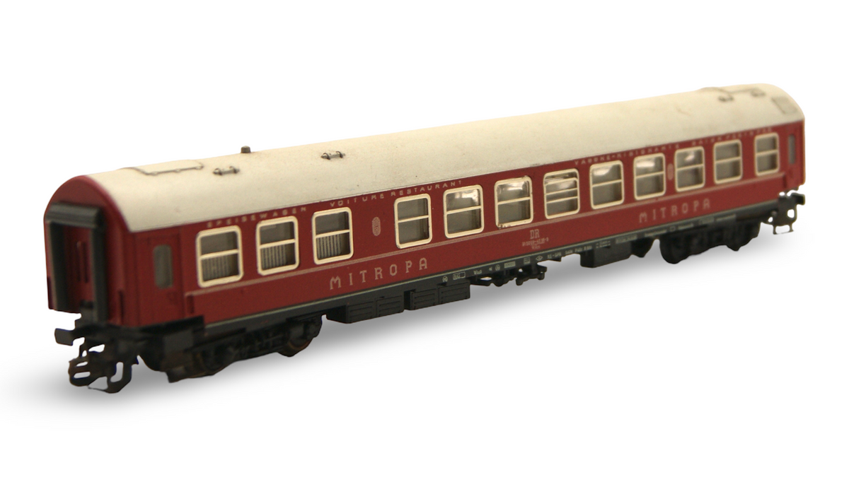 Zeuke TT Dampflok mit Tender & 4 Wagen DR 1:120 Zugset mit OVP – geprüft
