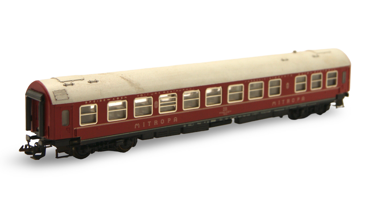 Zeuke TT Dampflok mit Tender & 4 Wagen DR 1:120 Zugset mit OVP – geprüft