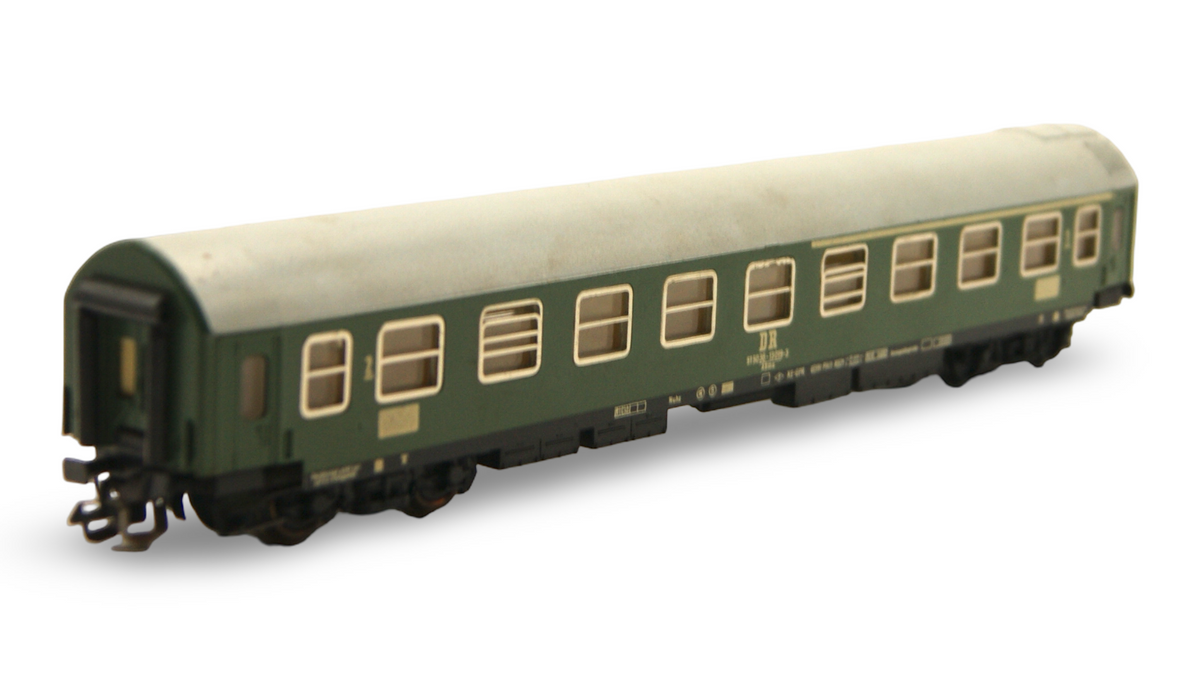 Zeuke TT Dampflok mit Tender & 4 Wagen DR 1:120 Zugset mit OVP – geprüft