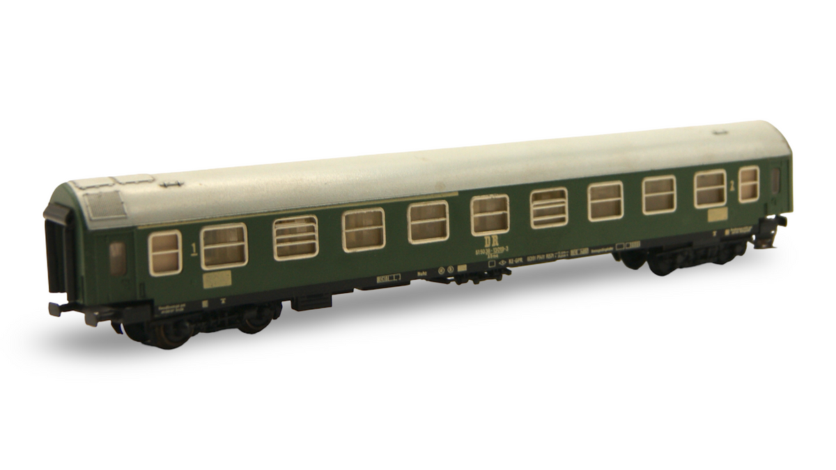 Zeuke TT Dampflok mit Tender & 4 Wagen DR 1:120 Zugset mit OVP – geprüft