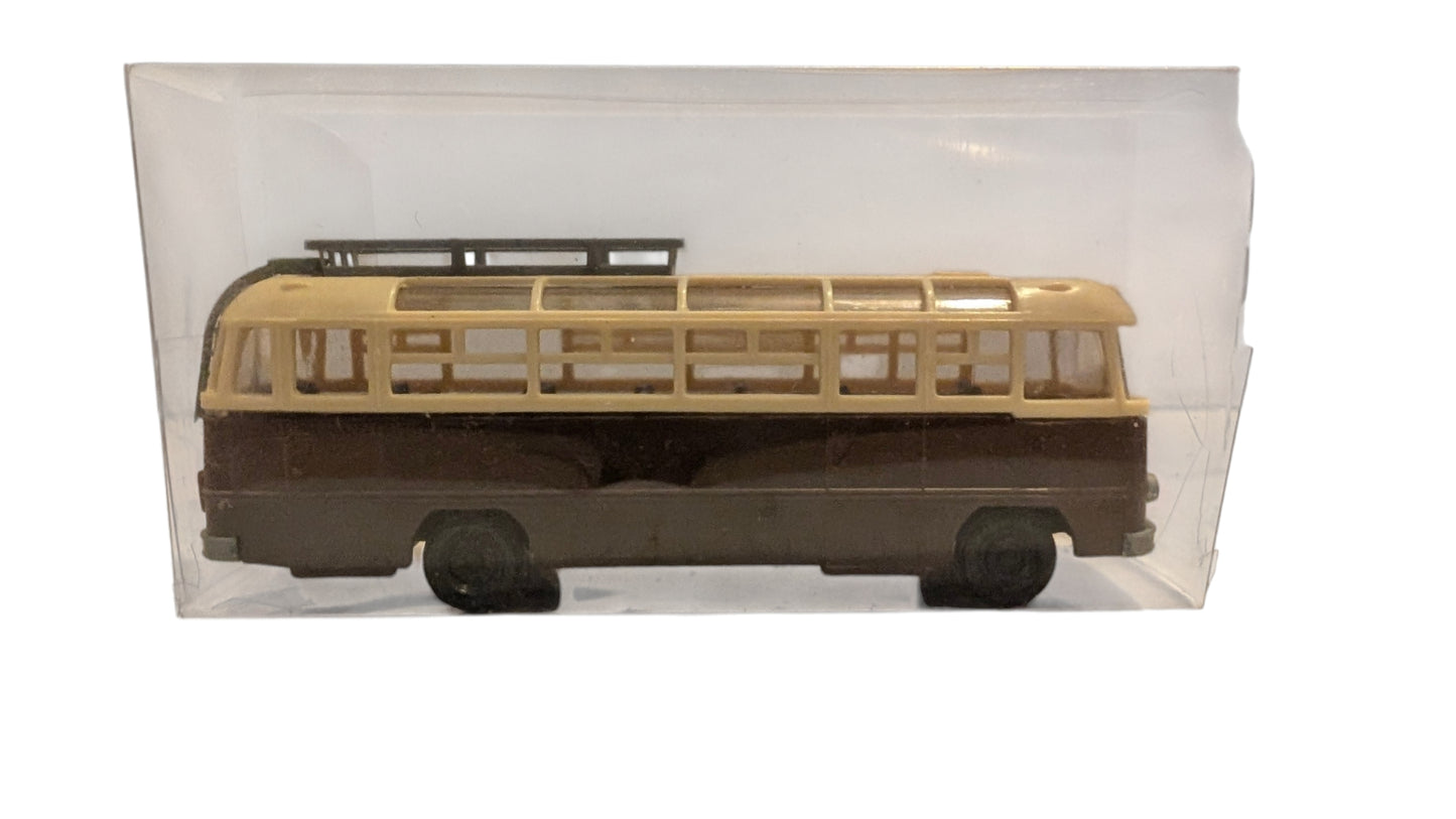 Reisebus mit Dachgepäckträger H0 1:87 Vintage Sammlermodell OVP