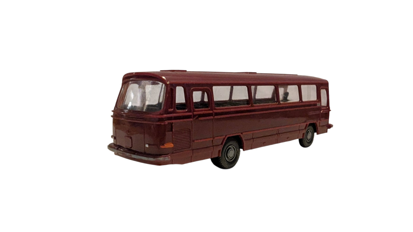 WIKING Mercedes-Benz O302 Reisebus Bordeauxrot H0 1:87 Klassiker Sammlermodell