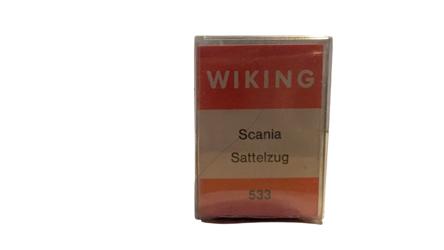 WIKING Scania Sattelzug ASC Transport Spedition H0 1:87 Modell LKW mit OVP