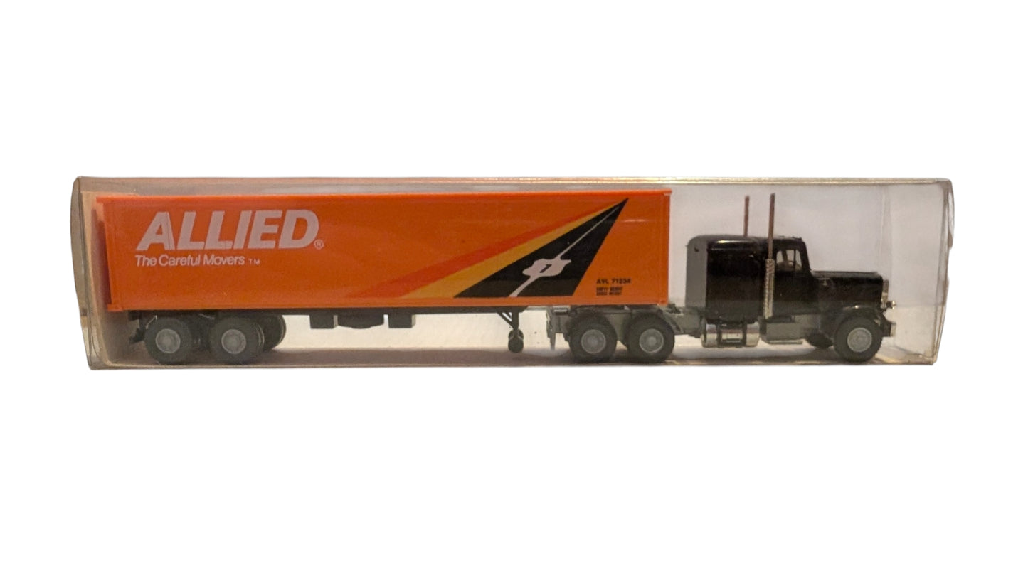 WIKING 40 ft. Container-Sattelzug Peterbilt „ALLIED“ H0 1:87 mit OVP Sammlermodell