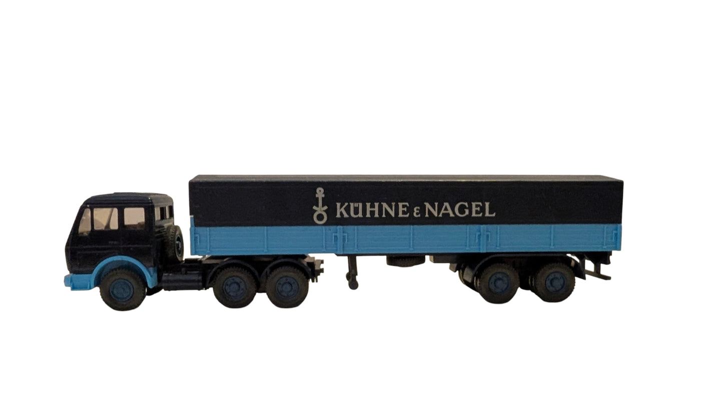 WIKING Kühne & Nagel Sattelzug H0 1:87 Vintage Fernverkehr LKW Werbemodell