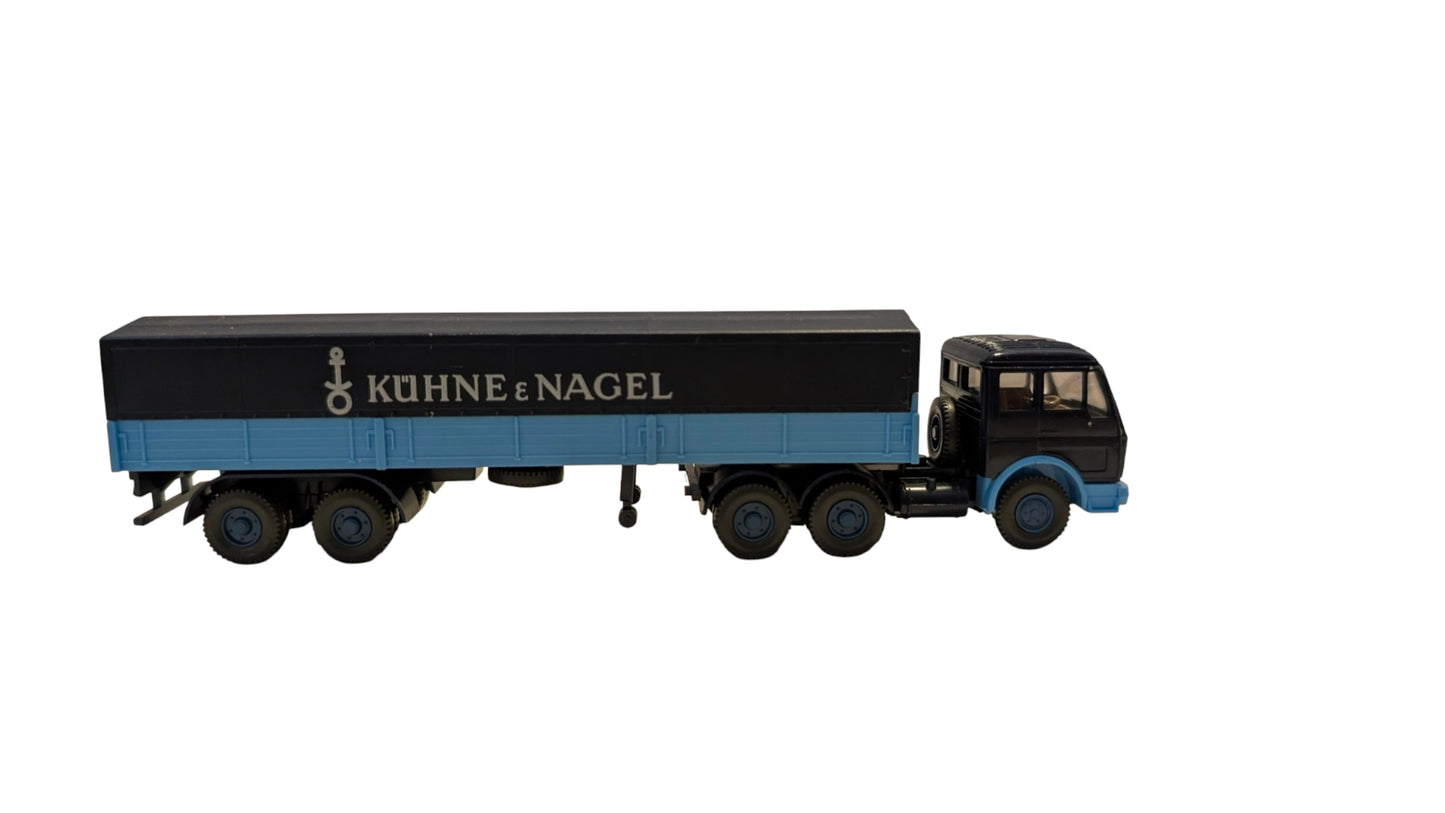 WIKING Kühne & Nagel Sattelzug H0 1:87 Vintage Fernverkehr LKW Werbemodell