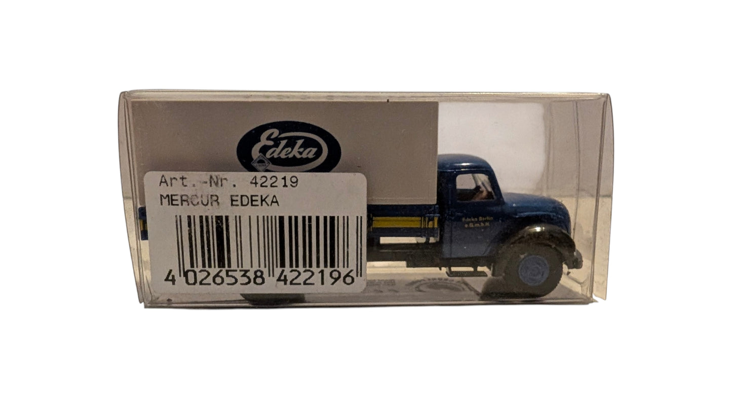 MERCUR EDEKA Koffer-LKW H0 1:87 – Werbemodell Klassiker mit OVP