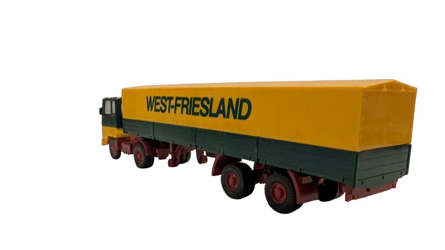 WIKING Sattelzug WEST-FRIESLAND H0 1:87 LKW Lastzug Vintage Werbemodell