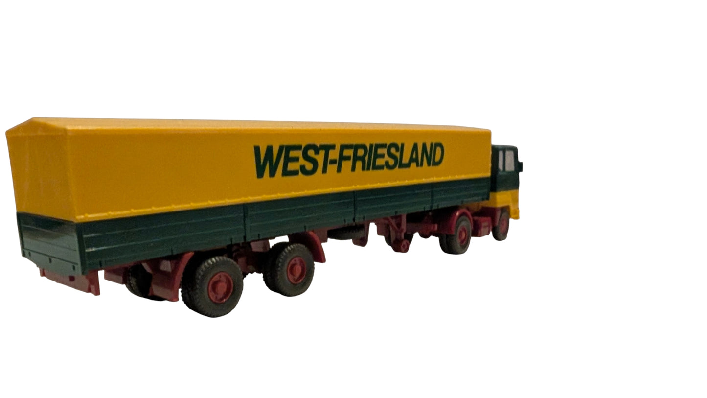 WIKING Sattelzug WEST-FRIESLAND H0 1:87 LKW Lastzug Vintage Werbemodell