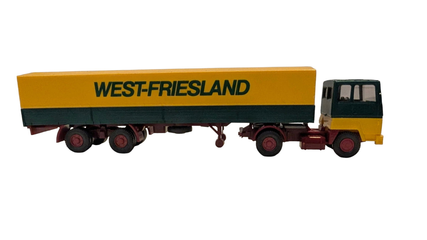 WIKING Sattelzug WEST-FRIESLAND H0 1:87 LKW Lastzug Vintage Werbemodell