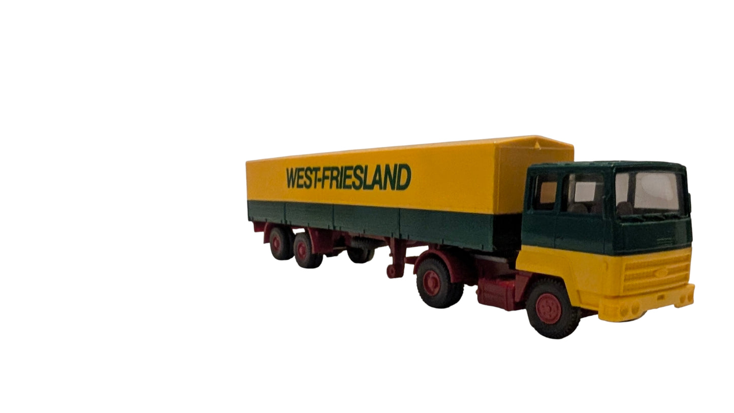 WIKING Sattelzug WEST-FRIESLAND H0 1:87 LKW Lastzug Vintage Werbemodell
