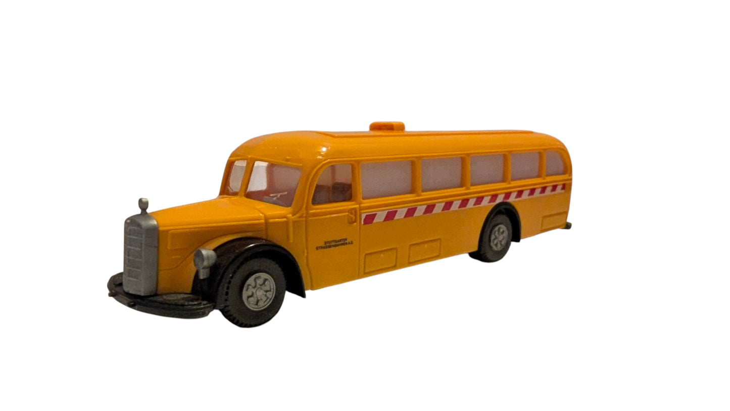 BREKINA Mercedes-Benz Oldtimer Linienbus Stuttgarter Straßenbahnen H0 1:87